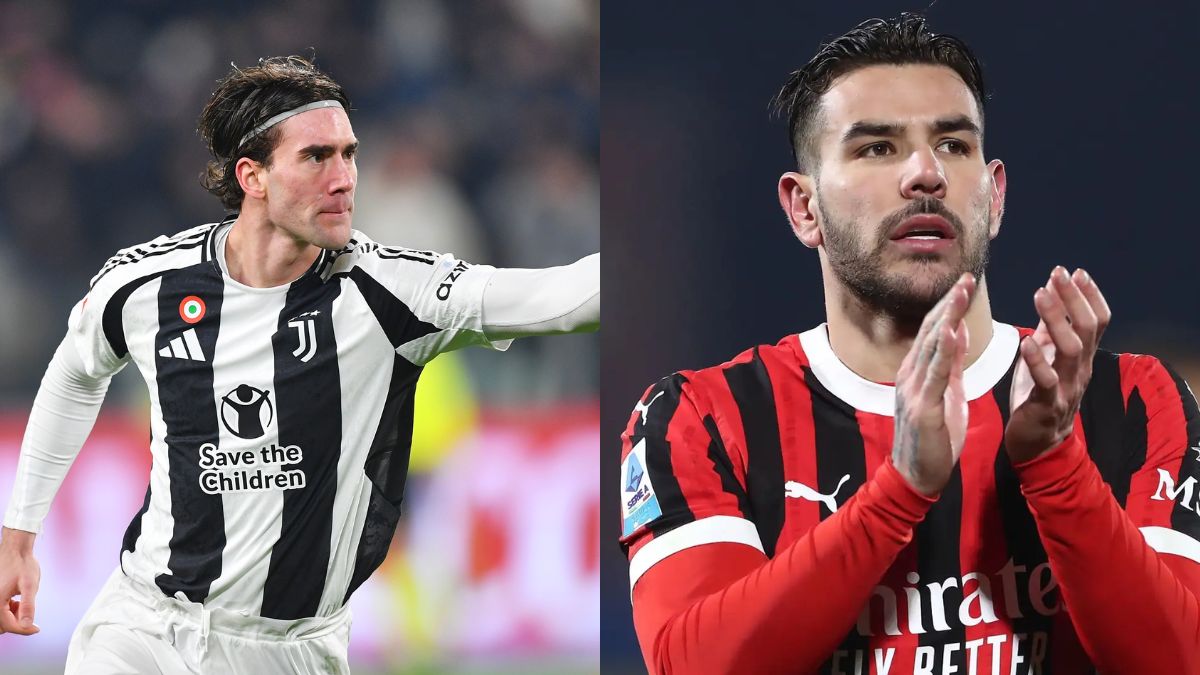 Juventus và Milan Cân Nhắc Thực Hiện Thương Vụ Trao Đổi Vlahovic và Theo Hernandez