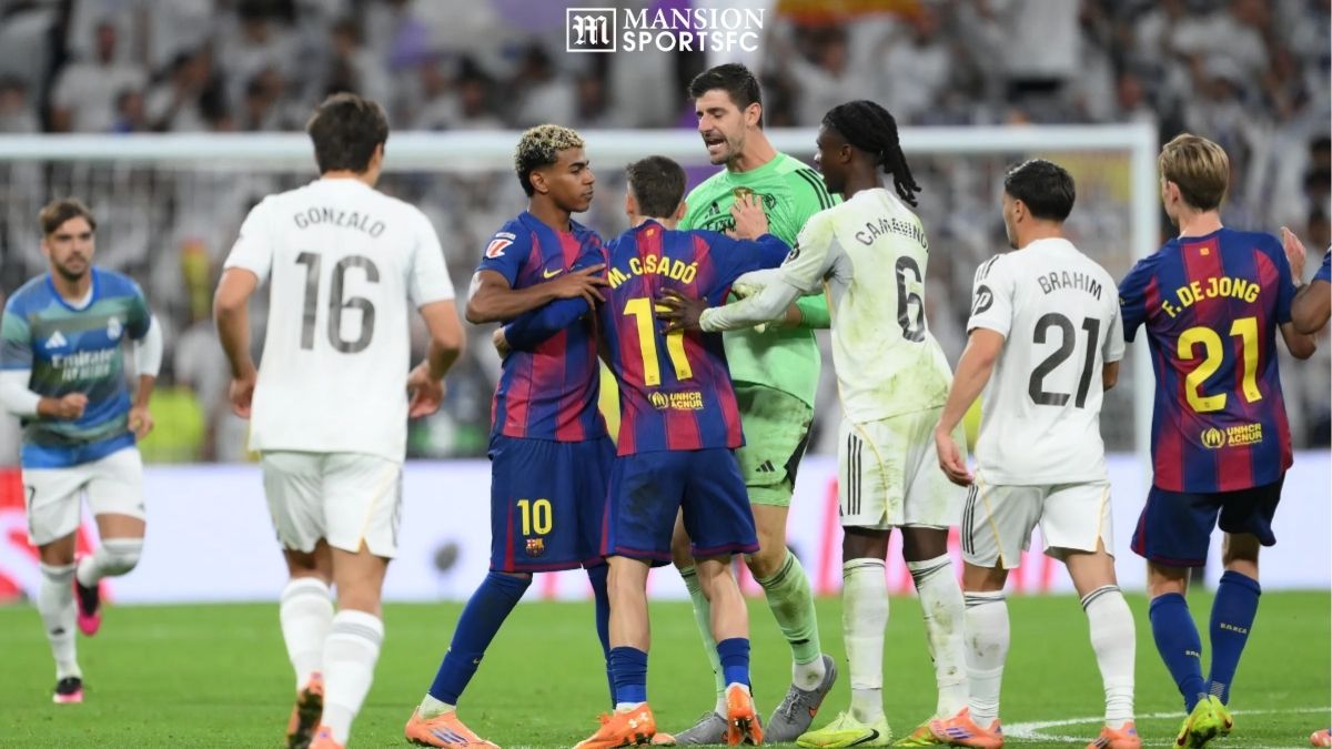 Chaos at El Clásico: Vinicius Loses Control as Courtois Clashes with Lamine Yamal