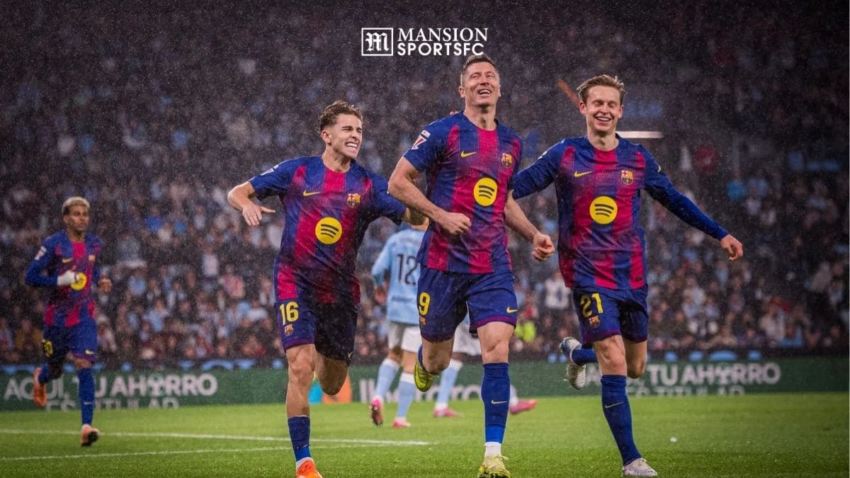 Celta Vigo vs Barcelona Results: Lewandowski Scores Hattrick as Barcelona Defeat Celta Vigo 4-2