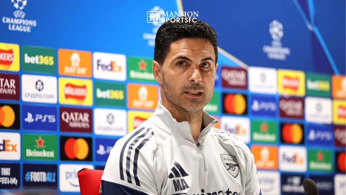 Konferensi Pers Mikel Arteta Jelang Laga Melawan Atletico